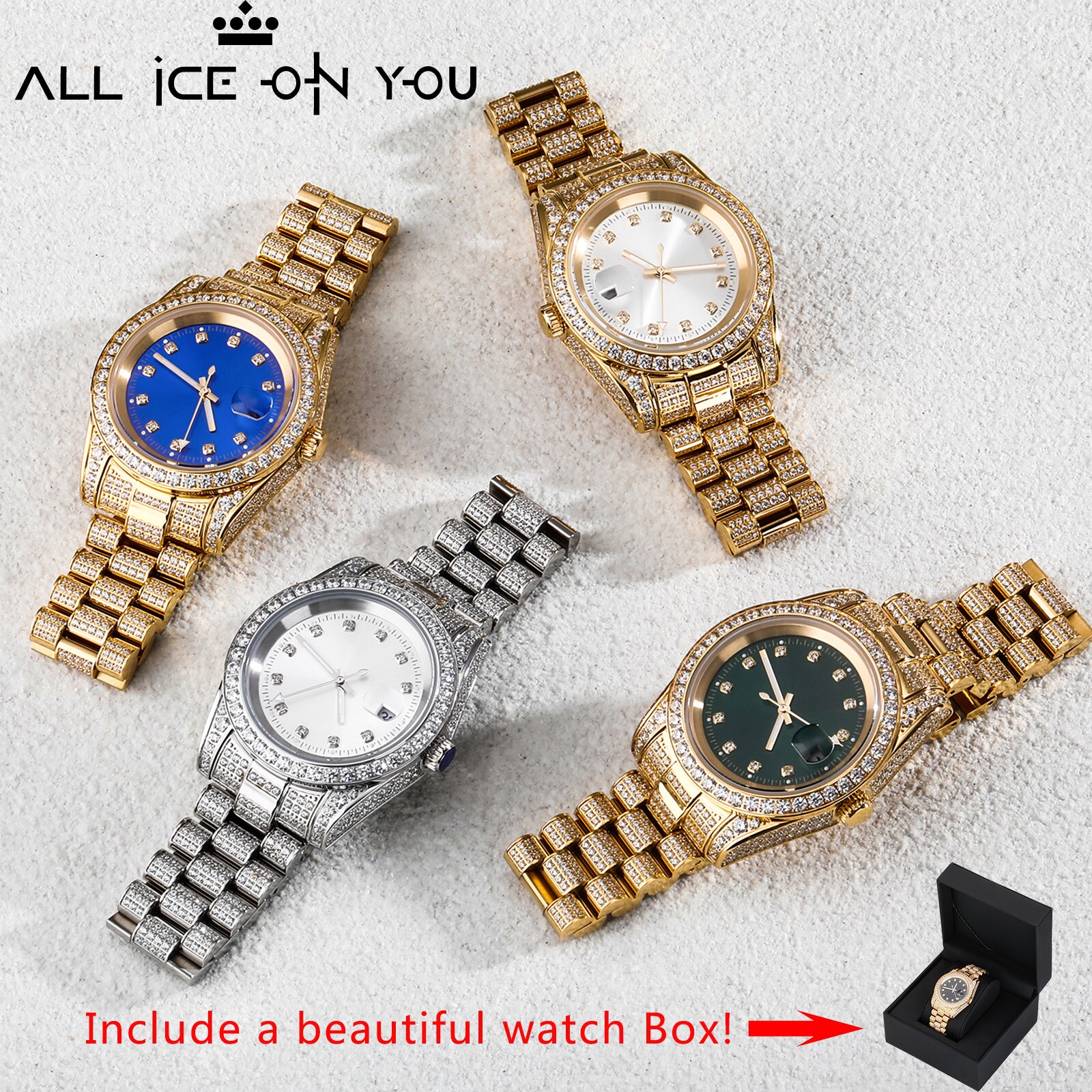ALL ICE ON YOU WA20110001 watch