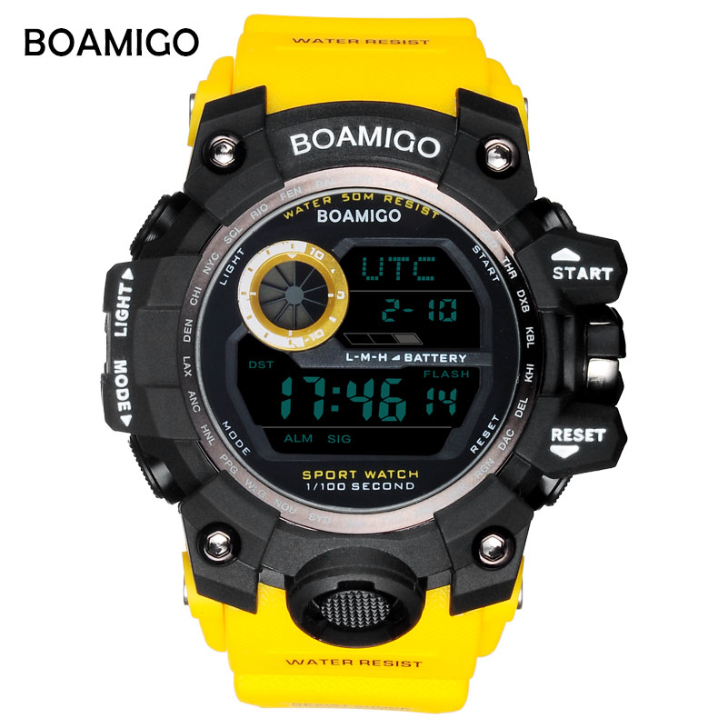 BOAMIGO F5103 yellow watch