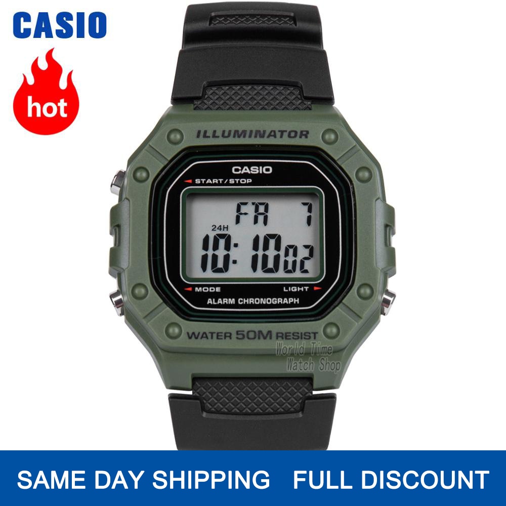 Casio W-218H watch