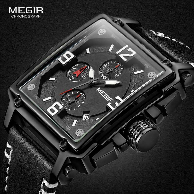MEGIR ML2061G-BK-1 watch