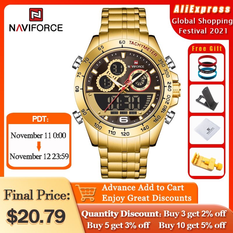 NAVIFORCE NF9188GG watch