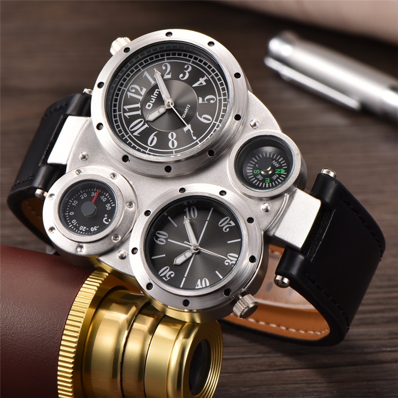 Oulm 2 Time Zone watch